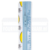Rits 12 cm | Opti S40 spiraal | 259 baby blauw Rits OPTI - 4801 - S40 - 12 - 259 - BABY BLAUW